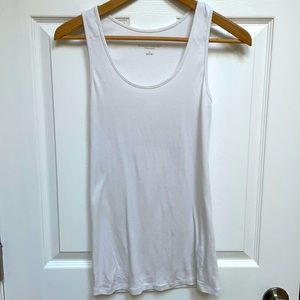 White tank top maternity
